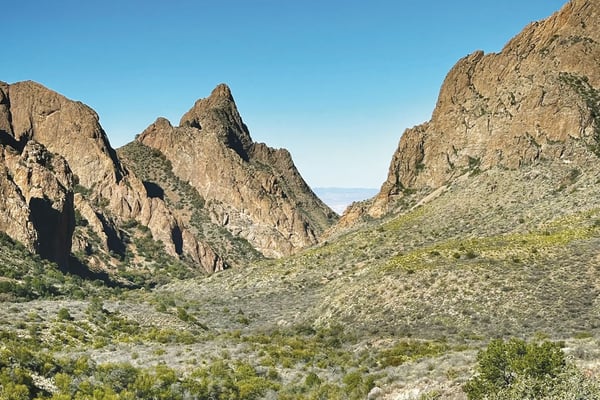Mountains in Big Bend National Park